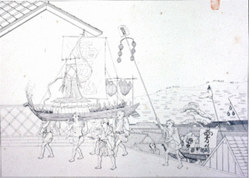 『NIPPON』 第１冊図版（№191）「盆灯籠」（A図）　.gif